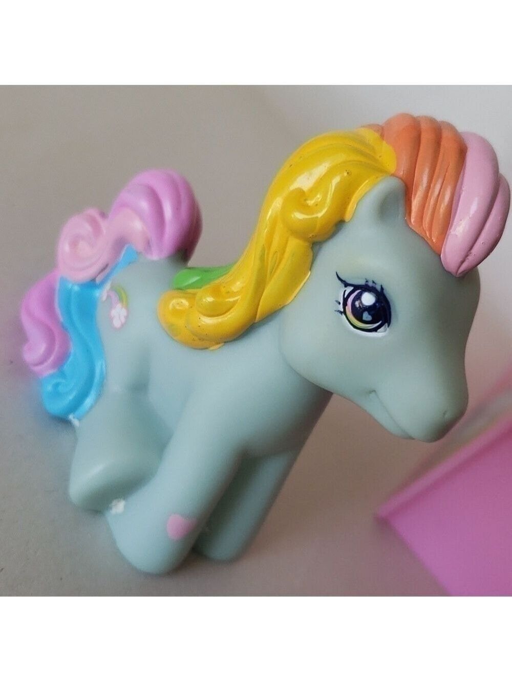 My Little Pony Hard Case Toy Carrier With  Horse Plastic 2004 Hasbro Decc Pac - Picture 12 of 16